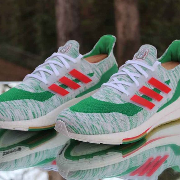 Adidas Ultraboost 21 Mexico National Soccer Team Men’s Size 12 - Picture 12 of 16